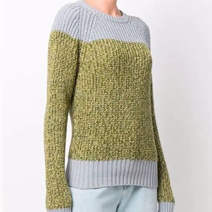 [BUNJANG] Moncler Cotton Knit Sweater / 몽클레르 코튼 니트 스웨터