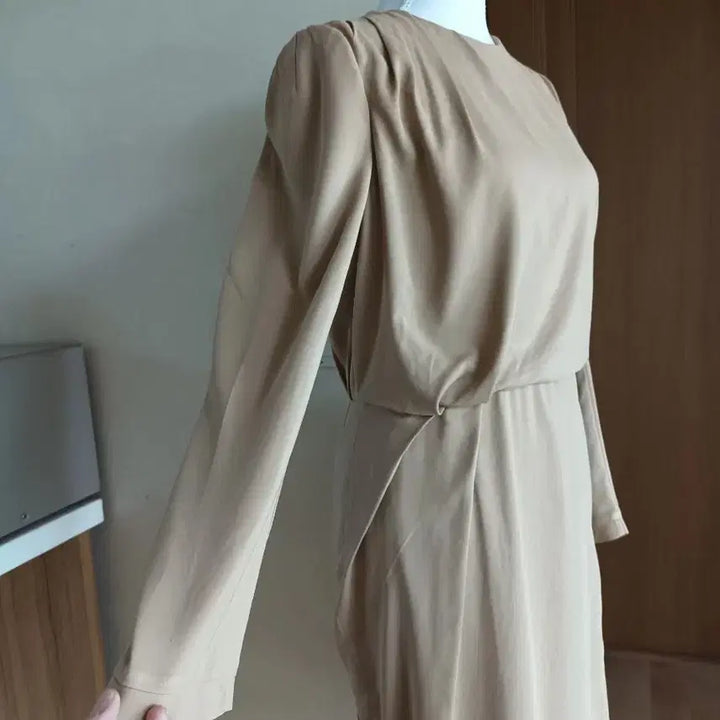 [BUNJANG] KUHO Silk Long Dress / KUHO 구호 실크 롱 원피스