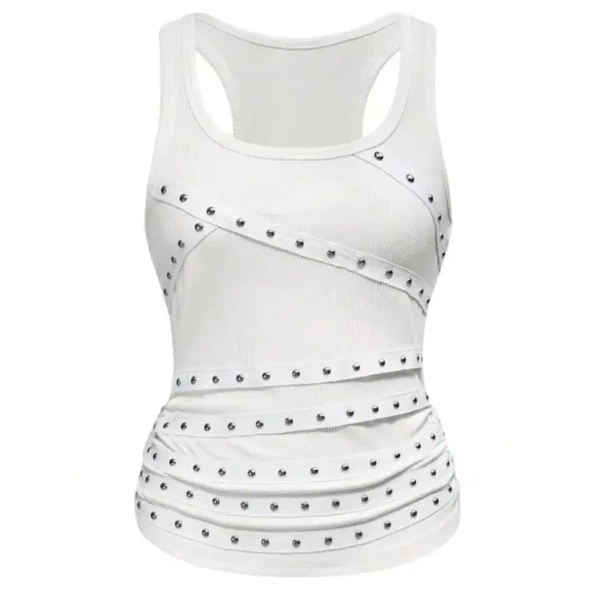 [BUNJANG] Romwe / SlaydiVa Sleeveless Tank Top Set / 롬위 // 슬레이디바 민소매 나시 세트