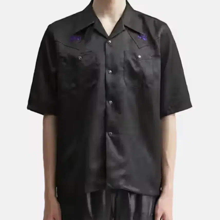 [BUNJANG] Needles Cowboy Shirt Black / 니들스 카우보이 셔츠