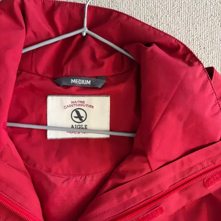 [BUNJANG] Aigle Red Jacket M / AIGLE 레드 자켓 M