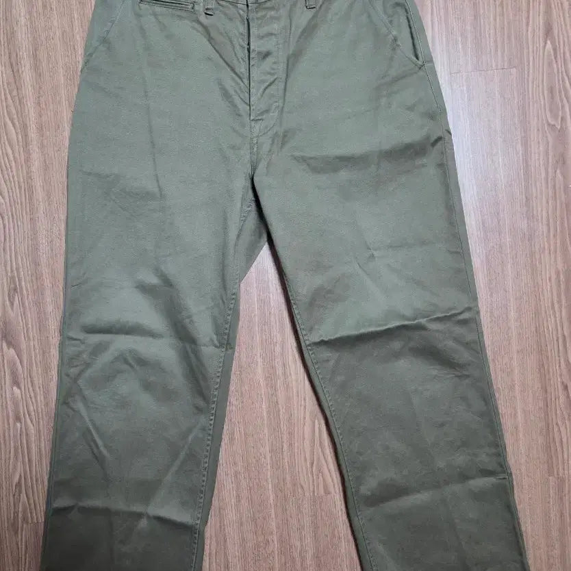 [BUNJANG] Tropic Clothing Chino Trousers Olive Size 32 / 트로피클로딩 트라우저 올리브 32