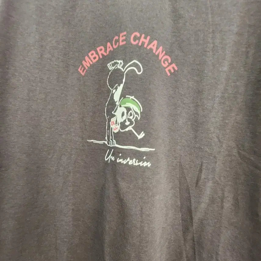 [BUNJANG] Washing Printing Half-Sleeve T-shirt / 워싱프린팅 반팔티 (새상품)