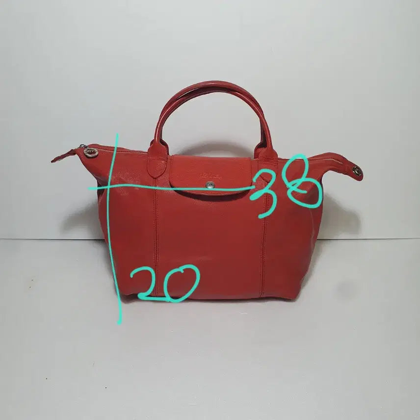 [BUNJANG] Longchamp Leather Tote Bag / 정품이고 ㅡ롱샴 ㅡ가죽.토트백