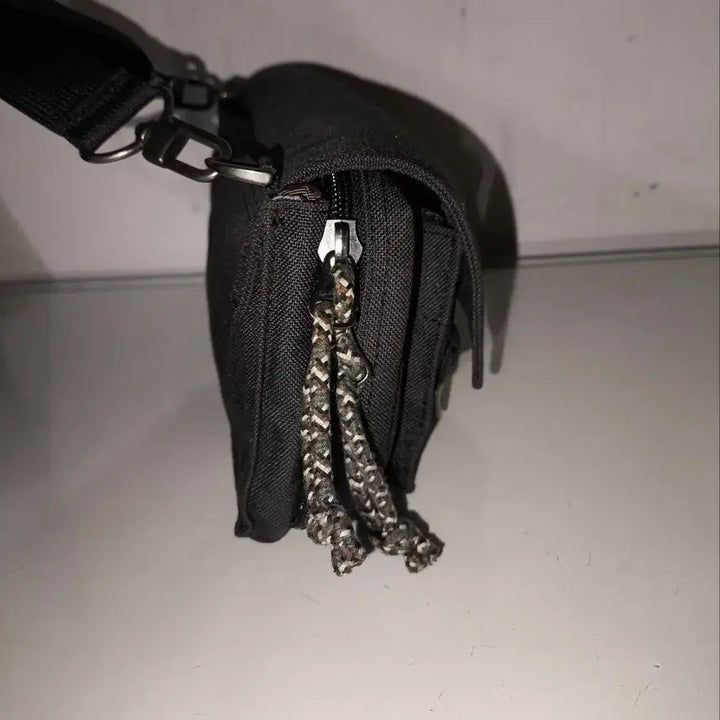 [BUNJANG] Kangol Glampling Mini Crossbody Bag with Multi-Pockets / 캉골 글램핑 미니 크로스백 멀티포켓