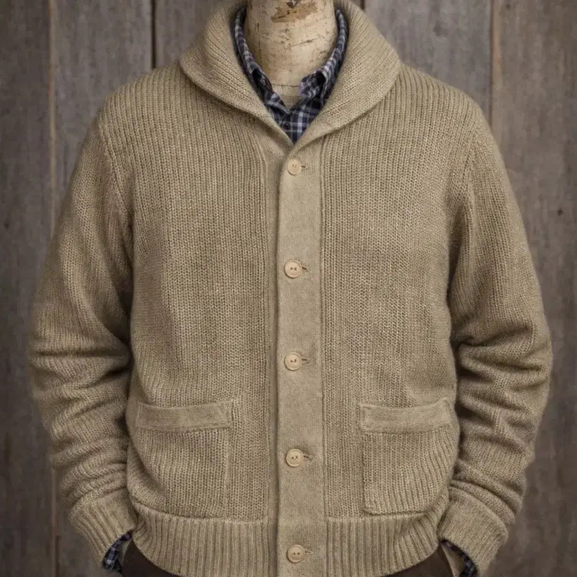 [BUNJANG] RRL Shawl Collar Cardigan Sweater (M) / RRL 더블알엘 숄카라 가디건 스웨터 M