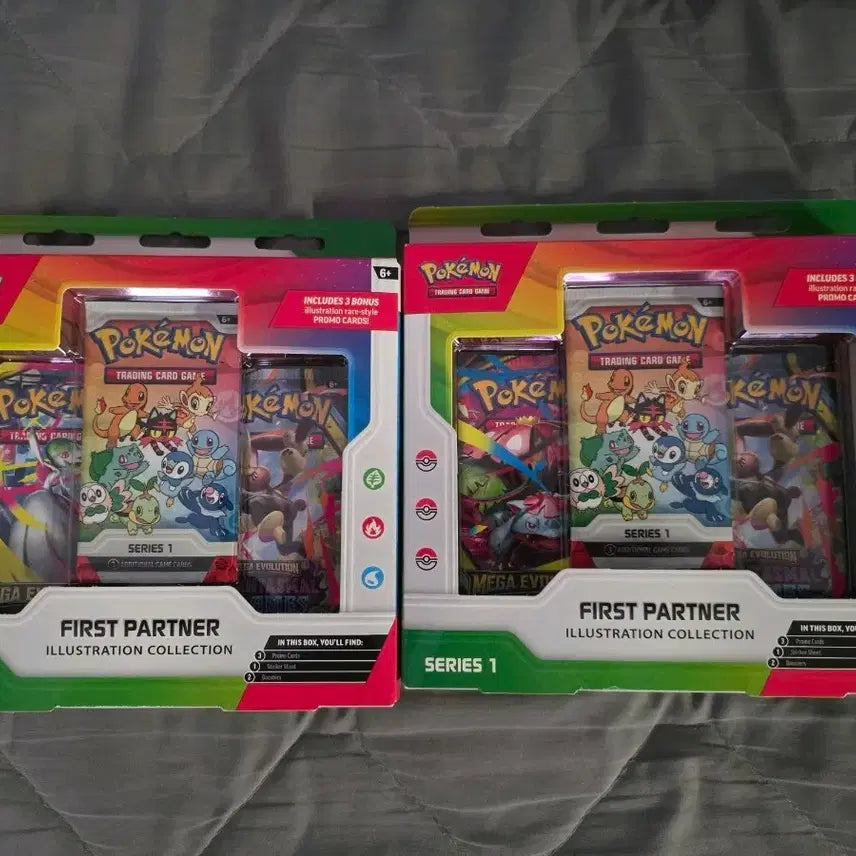 [BUNJANG] Pokemon TCG First Partner Series 1 Illustration Collection Cards / 북미 포켓몬 카드 First Partner 시리즈 1 일러스트 컬렉션
