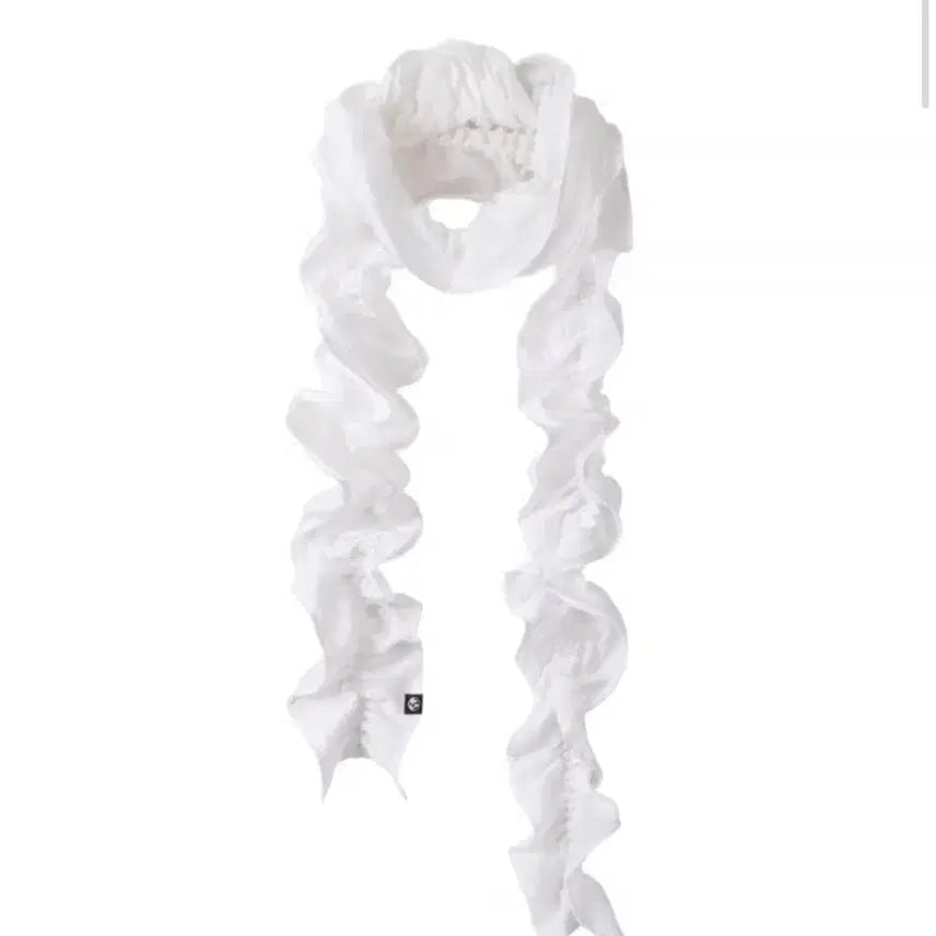 [BUNJANG] Earth Music &amp; Ecology Jellyfish Scarf (White) / 어스지구 JELLYFISH SCARF (WHITE)