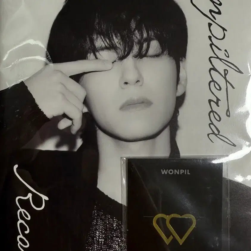 [BUNJANG] DAY6 Wonpil Solo Concert Essay Bookmark Set / 원필 솔콘 기프트 에세이 북마크