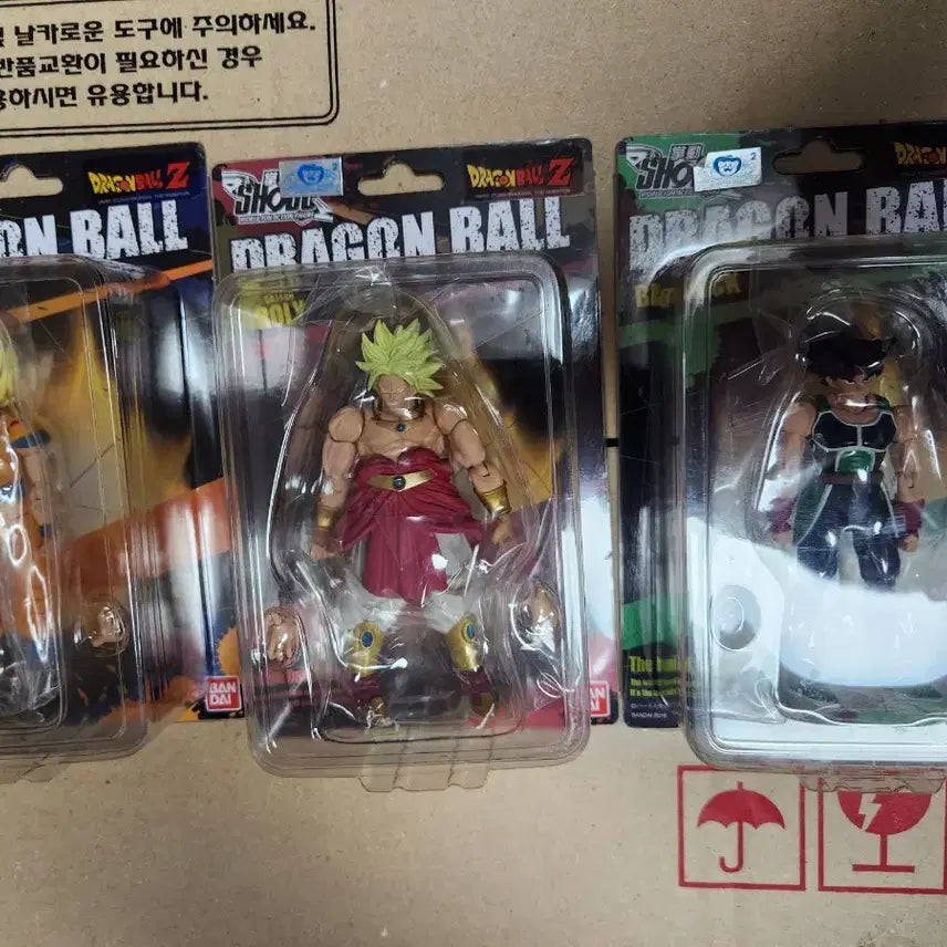 [BUNJANG] Jang Dong Dragon Ball Broly, Son Goku, Bardock 3종 Set Sealed / 장동 드래곤볼 브로리,손오공,버독 3종 미개봉 택포 6만
