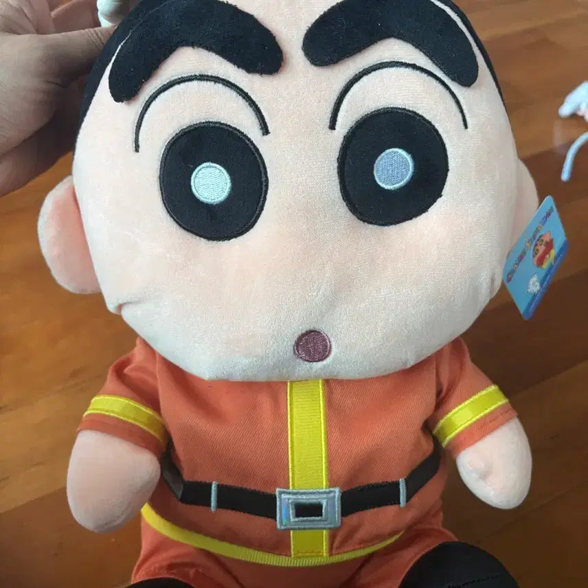 [BUNJANG] Crayon Shin-chan Firefighter Plush / 짱구 소방관 인형 (급처)