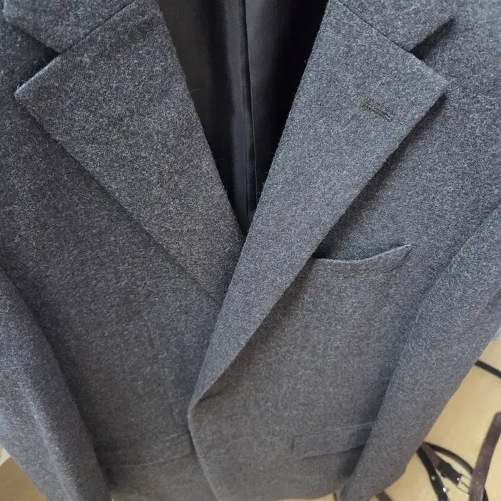 [BUNJANG] Jikkyu Wool Dark Brown Suit Set / 지이크 울 다크브라운 셋업