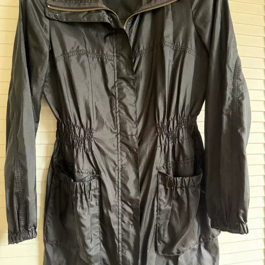 [BUNJANG] Tory Burch Black Windbreaker Coat Size 55 / 토리버치 블랙 바람막이2(55사이즈)