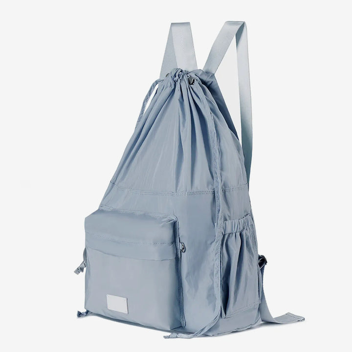 [BUNJANG] Fennec Drawstring Backpack Light Blue / 페넥 드로우스트링 백팩 라이트블루