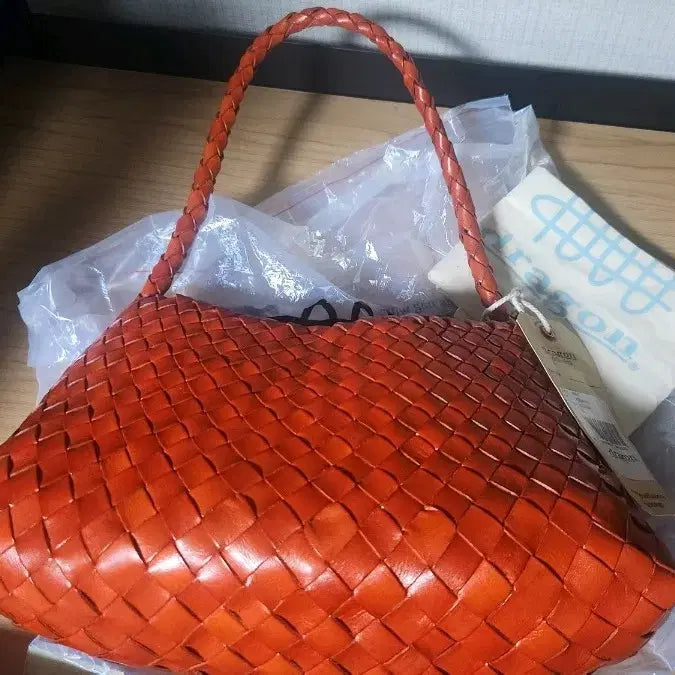 [BUNJANG] Dragon Diffusion Lozanne Shoulder Bag Naranja / 드래곤 디퓨전 로잔나 [나란자] 레드