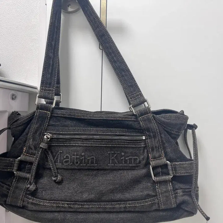 [BUNJANG] Matinkim Washed Denim Square Bag / 마뗑킴 워시드 데님 스퀘어백