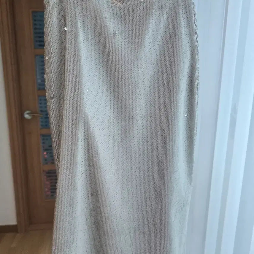 [BUNJANG] Sequin Midi Skirt / 스팽클스커트