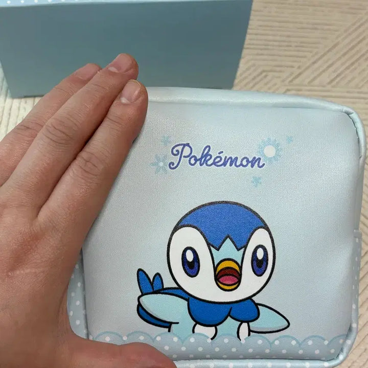 [BUNJANG] Pokemon Piplup Pouch Organizer for AirPods / (새상품)포켓몬스터 파우치 팽도리 정리함 에어팟