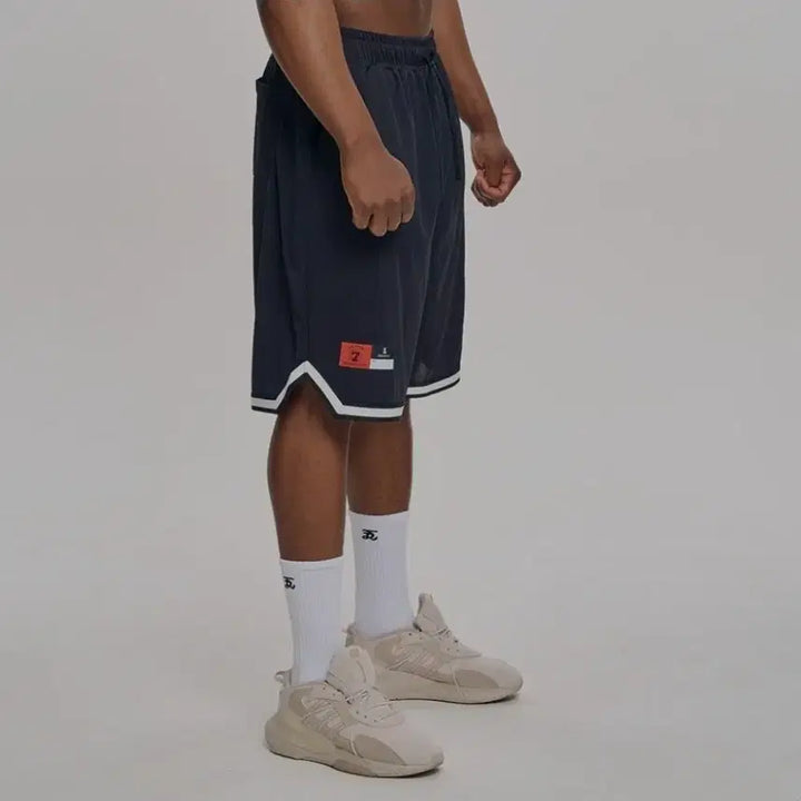 [BUNJANG] Torrance Rugby Mesh Basketball Shorts / 토런스 럭비 메쉬 농구바지