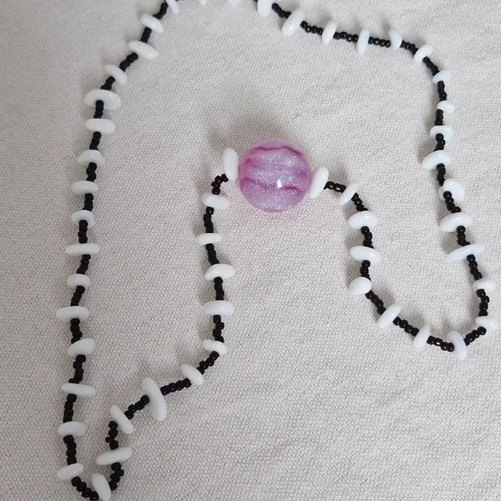 [BUNJANG] Inuyasha Fanmade Necklace Pendant - Shikon Jewel / 이누야샤 굿즈 사혼의 구슬