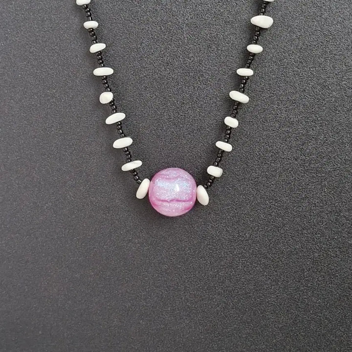 [BUNJANG] Inuyasha Fanmade Necklace Pendant - Shikon Jewel / 이누야샤 굿즈 사혼의 구슬