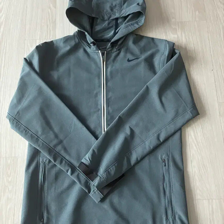 [BUNJANG] Nike Spandex Zip-Up Windbreaker Jacket - Size M / 나이키 짚업바람막이 스판 M 사이즈