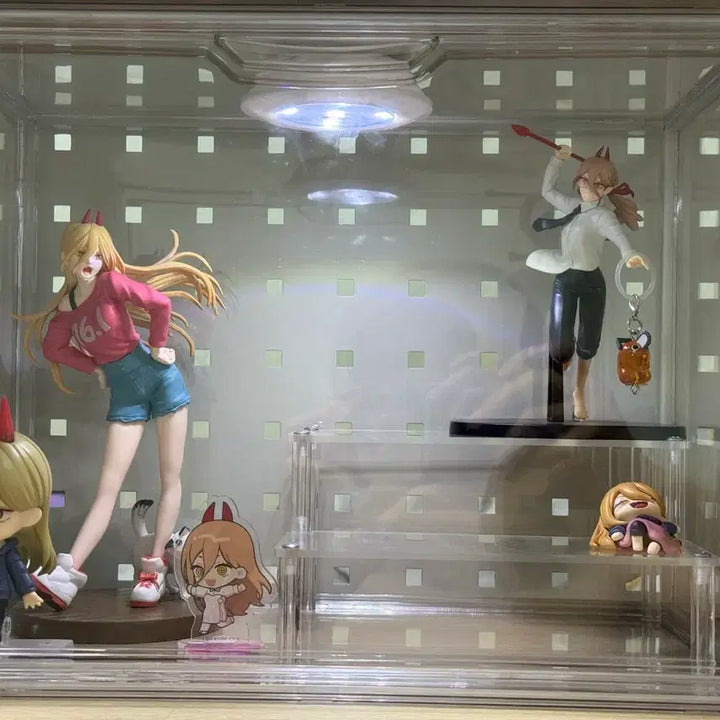 [BUNJANG] Chainsaw Man Power Figure &amp; Acrylic Bundle Set / 파워 피규어,아크릴 일괄 판매합니다!