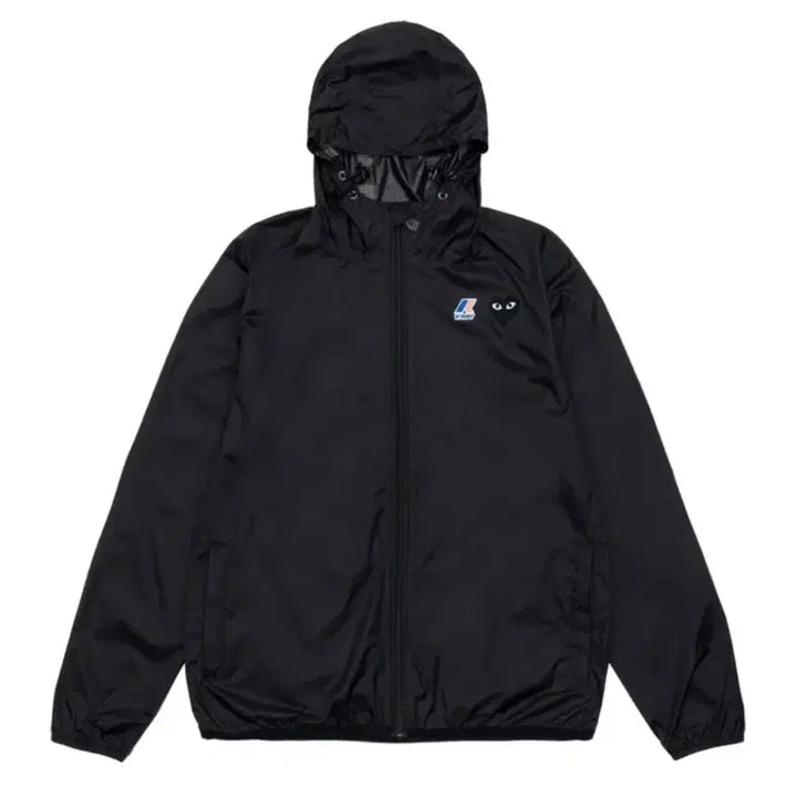 [BUNJANG] Comme des Garçons x K-Way Black Windbreaker (Unisex) / 2XL) 꼼데가르송 x K-Way 까웨이 바람막이 블랙 남녀공용