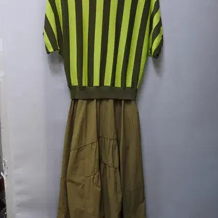 [BUNJANG] O2nd Colorblock Knit Dress Size 55 / 오즈세컨 배색 니트 원피스 55