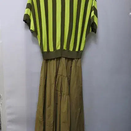[BUNJANG] O2nd Colorblock Knit Dress Size 55 / 오즈세컨 배색 니트 원피스 55
