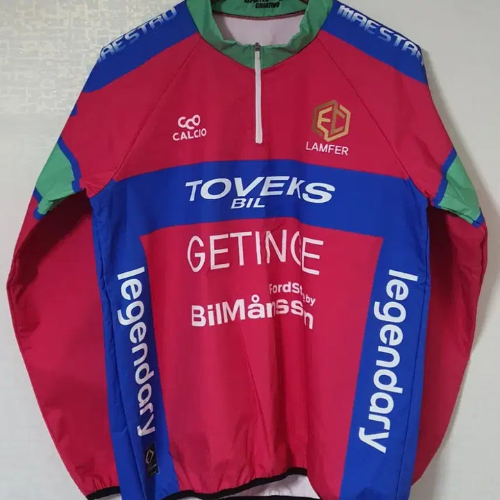 [BUNJANG] Calcio Printing Zip-up Windbreaker Jacket L / CALCIO 칼치오 프린팅 집업 바람막이 L