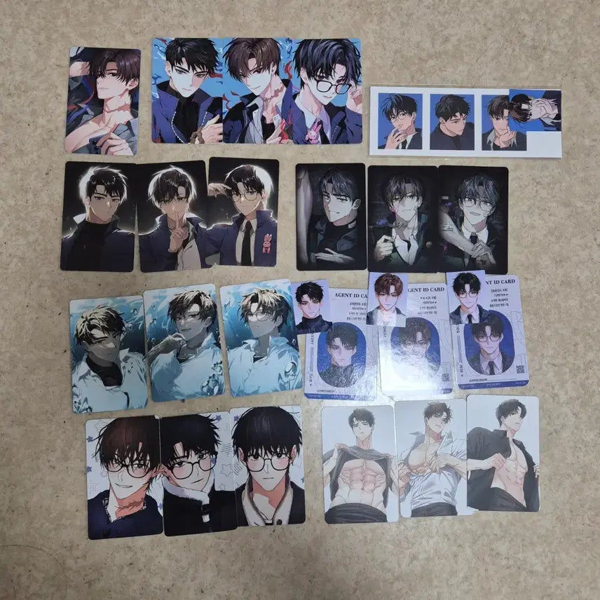 [BUNJANG] The Office: Phantom Force Hyonmu Team 1 Photocard and ID Photo Bundle Set / 괴담출근 현무 1팀 포토카드 및 증명사진 일괄 판매