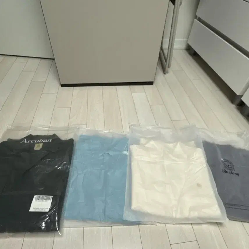 [BUNJANG] Bastong 307 Knit Shirt Sky Blue / 바스통 307 니트 셔츠 / 스카이블루 m