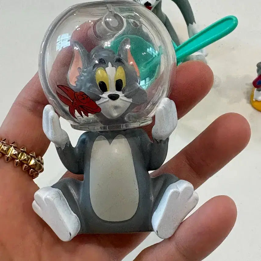 [BUNJANG] Vintage Tom and Jerry Happy Meal MacToy Figure Bundle Set / 빈티지 톰과제리 톰 해피밀 맥토이 피규어 일괄