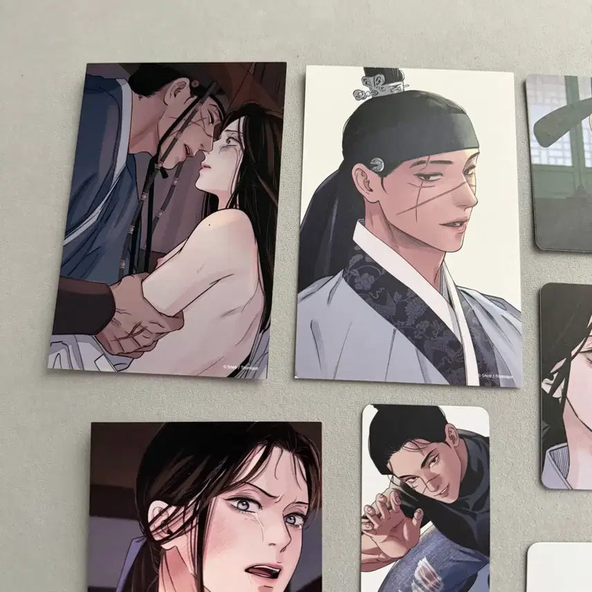 [BUNJANG] Toonique Sword and Flower Photocard, Postcard, Coaster, POB Bundle Set / 투니크 칼과 꽃 포토 카드 엽서 코스터 특전 일괄