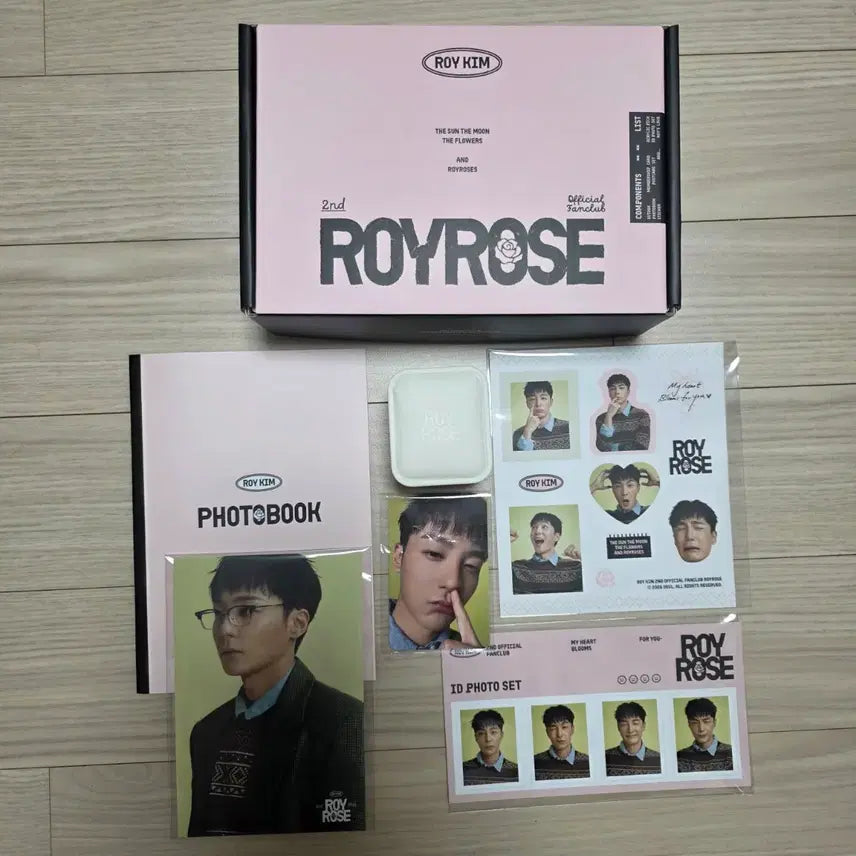 [BUNJANG] Roy Kim Roy-Rose 2nd Fanclub Kit / 로이킴 로이로제 2기 팬클럽 키트