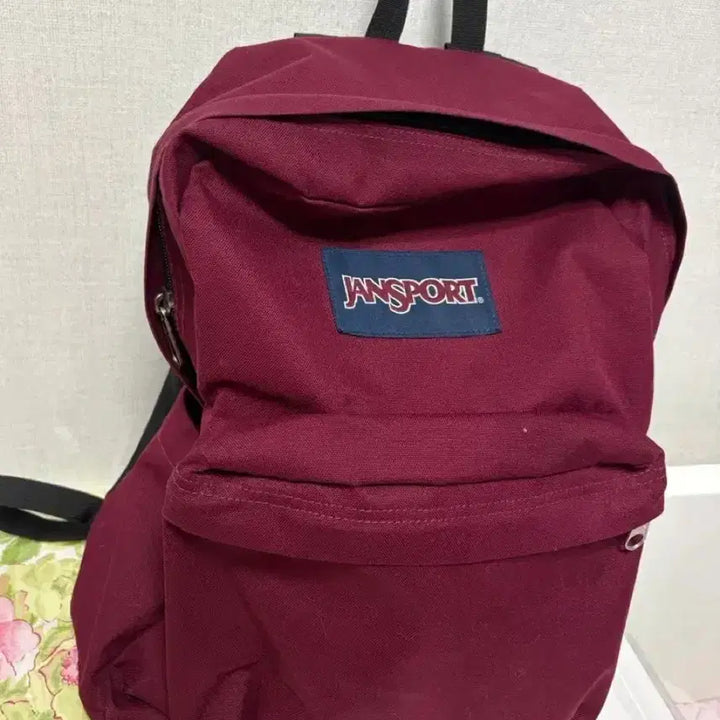 [BUNJANG] JanSport Backpack Burgundy Red / 잔스포츠 가방 백팩 버건디 빨강 레드 학생 무신사 옷