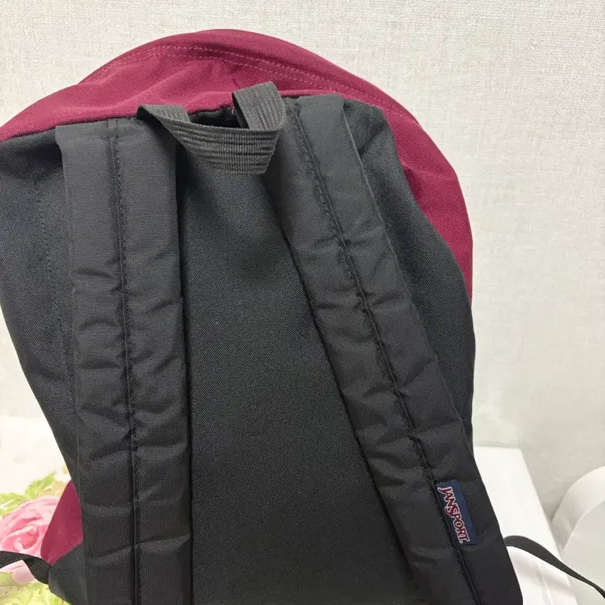 [BUNJANG] JanSport Backpack Burgundy Red / 잔스포츠 가방 백팩 버건디 빨강 레드 학생 무신사 옷