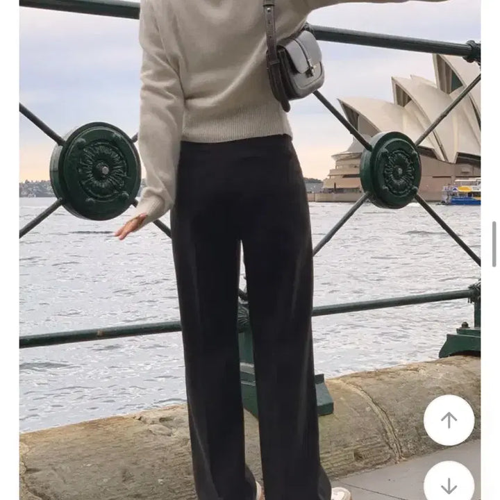 [BUNJANG] Gogosing Mochi Slacks Straight Fit Pants / 새옷)고고싱 모찌슬랙스 스트레이트일자