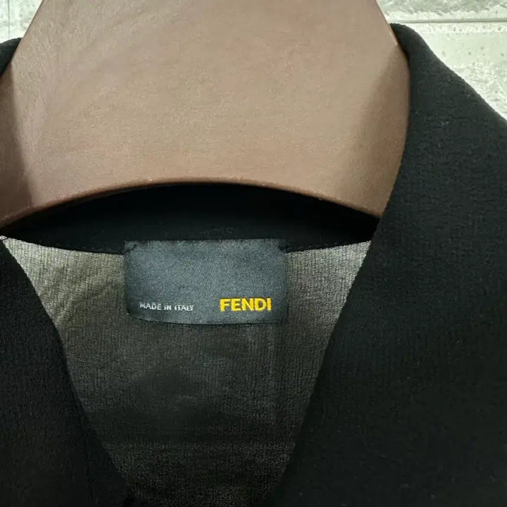 [BUNJANG] Fendi See-Through Pleated Dress Black IT42 / (IT42)펜디 시스루 플리츠 원피스 블랙