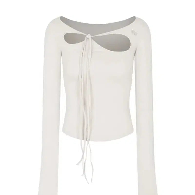 [BUNJANG] Pain Or Pleasure Orchid Top Light Gray M / 페인오어플레져 오키드 탑 라이트그레이 M