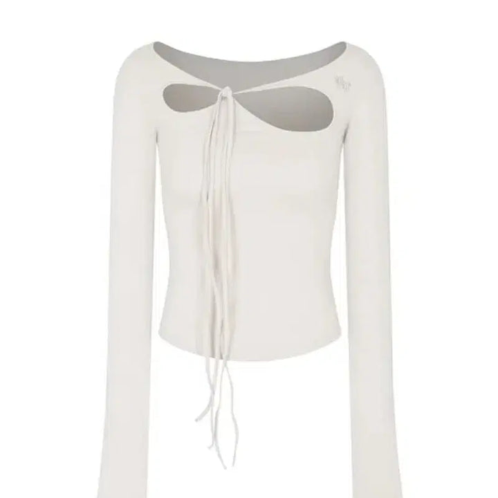 [BUNJANG] Pain Or Pleasure Orchid Top Light Gray M / 페인오어플레져 오키드 탑 라이트그레이 M