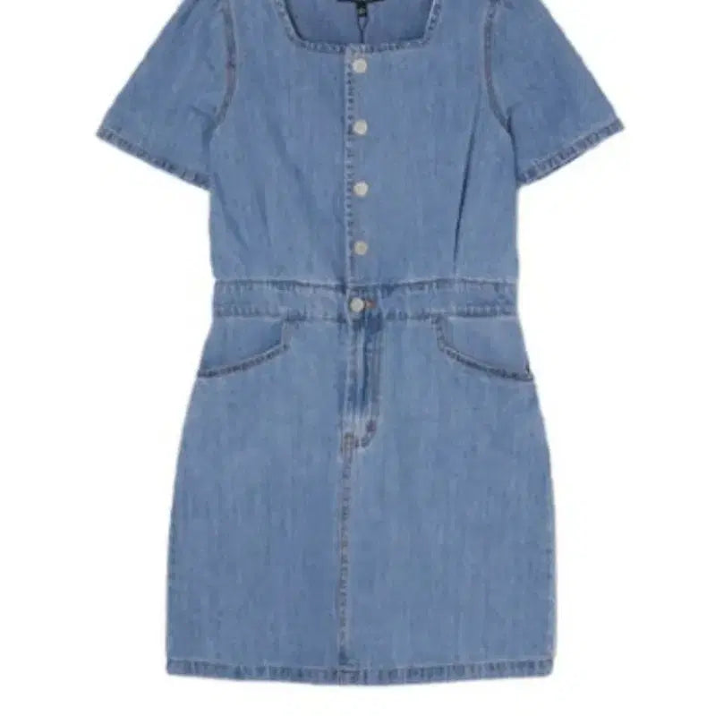 [BUNJANG] Plastic Island Denim Dress M / 플라스틱 아일랜드 데님 원피스M
