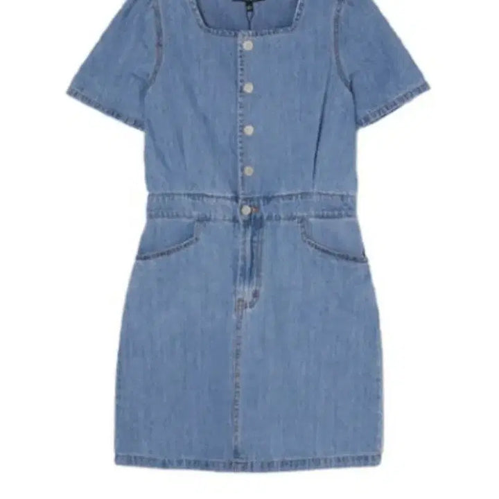 [BUNJANG] Plastic Island Denim Dress M / 플라스틱 아일랜드 데님 원피스M