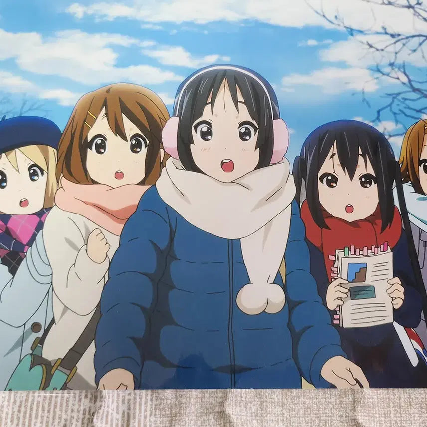[BUNJANG] K-ON! A3 Poster - Special Screening Exclusive / 케이온 런던 여행중 A3포스터 극장판 응원상영회 응상회 롯데시네마 특전