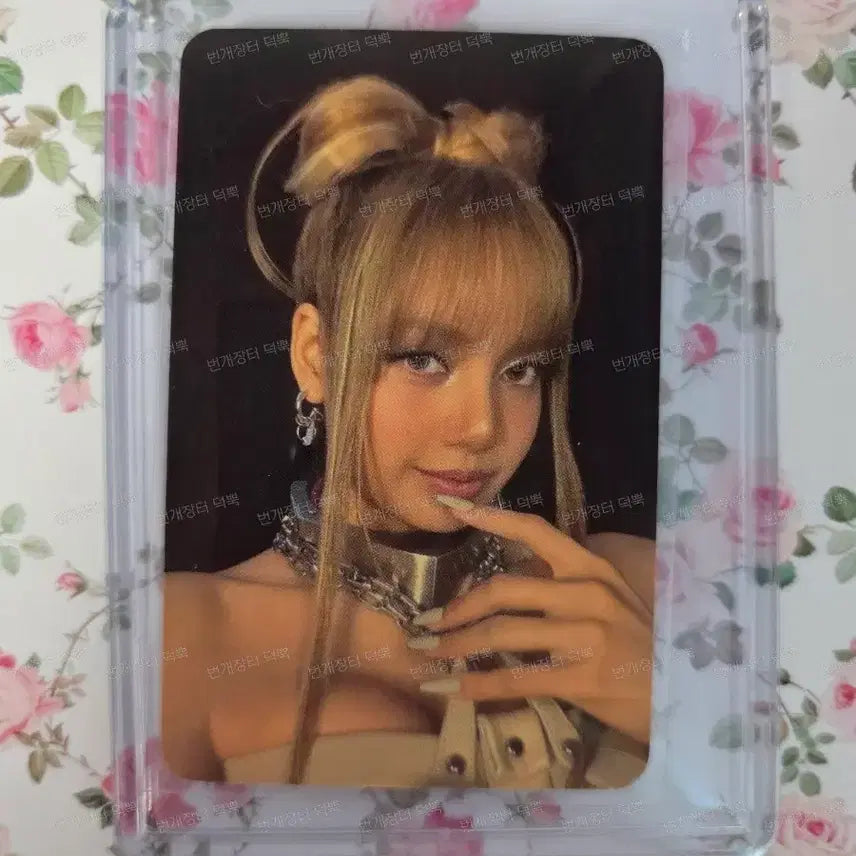 [BUNJANG] BLACKPINK Lisa Deadline Weverse Event Photocard / 블랙핑크 블핑 포토카드 포카 데드라인 위버스 이벤트 w inner 리사