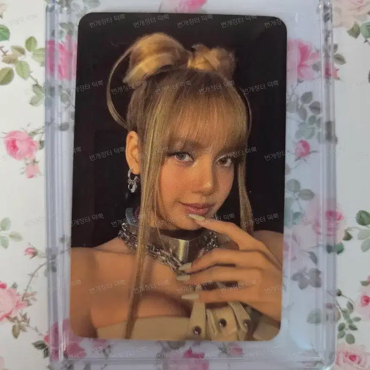 [BUNJANG] BLACKPINK Lisa Deadline Weverse Event Photocard / 블랙핑크 블핑 포토카드 포카 데드라인 위버스 이벤트 w inner 리사