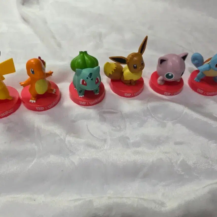 [SOLD OUT] 포켓몬스터 BR피규어 6종 세트 (피카츄 외)