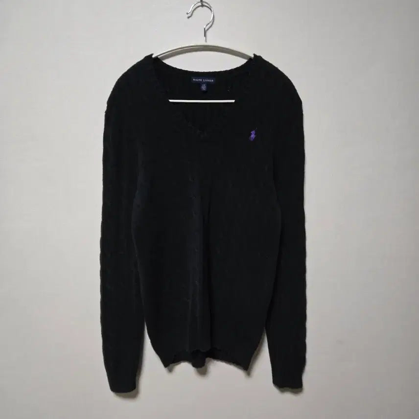 [BUNJANG] Polo Ralph Lauren Cotton Cable Knit Sweater / 폴로랄프로렌 코튼 케이블 니트 / 여성 니트/여자 니트