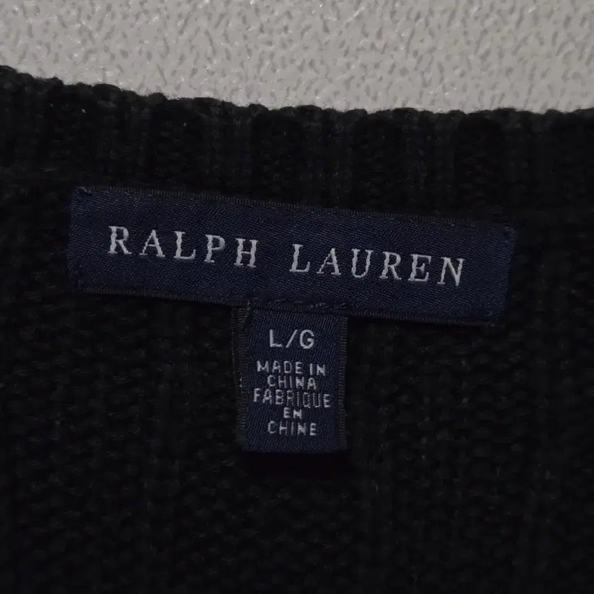 [BUNJANG] Polo Ralph Lauren Cotton Cable Knit Sweater / 폴로랄프로렌 코튼 케이블 니트 / 여성 니트/여자 니트